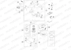 SHOCK ABSORBER DISASSEMBLED