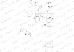 SHOCK ABSORBER DISASSEMBLED
