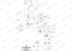 SHOCK ABSORBER DISASSEMBLED