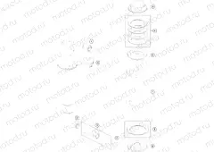 SHOCK ABSORBER DISASSEMBLED|Frame|04