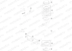 SHOCK ABSORBER DISASSEMBLED|Frame|04