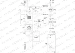 SHOCK ABSORBER DISASSEMBLED|Frame|04