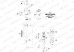SHOCK ABSORBER DISASSEMBLED|Frame|04