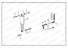 SHOCK ABSORBERS - FLHTP