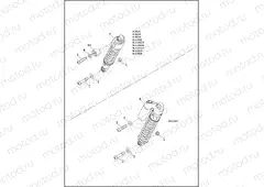 SHOCK ABSORBERS, REAR