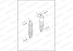 SHOCK ABSORBERS, REAR