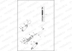 SHOCK ABSORBERS, REAR