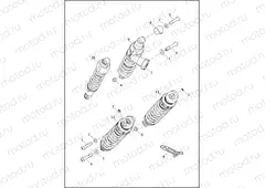 SHOCK ABSORBERS, REAR