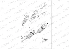 SHOCK ABSORBERS, REAR