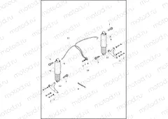 SHOCK ABSORBERS, REAR AND AIR SUSPENSION SYSTEM