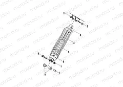SHOCK MOUNTING - A02CK42AA/AB (4970327032C05) | SHOCK MOUNTING - A02CK42AA/AB (4970327032C05)