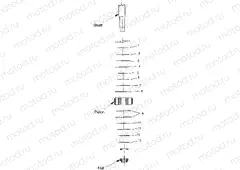 SHOCK VALVING Sport 400L W97BA38C and Trail Blazer W97BA25C (4940124012C07B) | SHOCK VALVING Sport 400L W97BA38C and Trail Blazer W97BA25C (4940124012C07B)