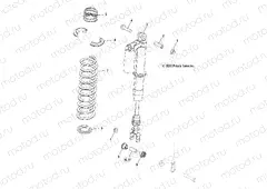 SHOCKS | SHOCKS, REAR - A06GP50AA (4999201899920189B10)
