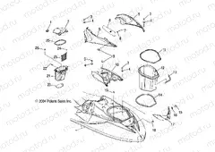 SHROUD and STORAGE - W045304CA/IA/CB/IB/CC/IC (4990559055A04) | SHROUD and STORAGE - W045304CA/IA/CB/IB/CC/IC (4990559055A04)
