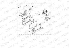 Side Mounted Numberplate Kit