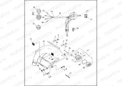 SIDECAR FENDER - RLE