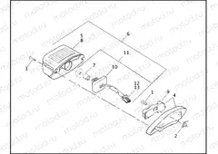 SIDECAR TAIL LAMP