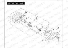 SIDECAR TAIL LAMP
