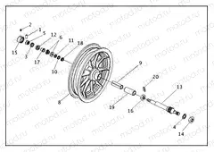 SIDECAR WHEEL