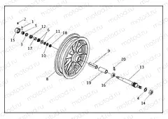 SIDECAR WHEEL - RLE