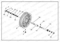 SIDECAR WHEEL - TLE & RLE