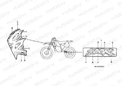 SIGN F-24-2 (CR500RR)