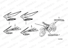 SIGN F-25 (CRF80F8.9 / CRF100F8.9, A)