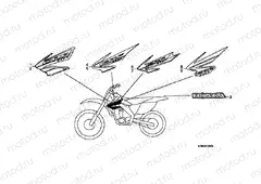SIGN F-26 (CRF250R4 / 5/6/7)