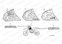 SIGN F-30 (XR250RT / V / W)