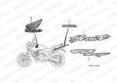 SIGN F-34 (CB600F2)