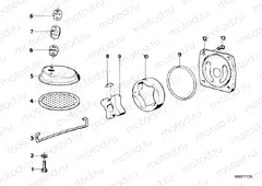 Single parts for oil pump