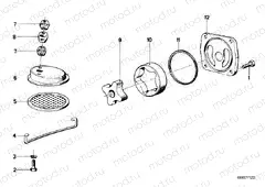 Single parts for oil pump