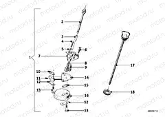 Single parts for oil pump