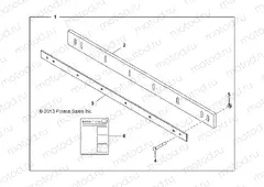 SNOW BLADE | SNOW BLADE, CUTTING EDGE KITS - D132M9JDJ-BLD (49BRUTUSKITS6740)