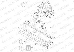 SNOW BLADE | SNOW BLADE, MAIN FRAME - D151M/2MPD1AJ-BLD (49BRUTUSBLADE14BLADE)