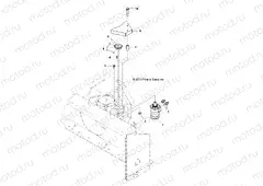 SNOW BLOWER | SNOW BLOWER, HYDRAULIC CIRCUITRY - D132M9JDJ-BLWR (49BRUTUSCIRCUIT6797)
