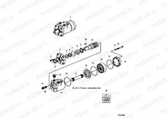 SNOWBLOWER - CHUTE ROTATOR MOTOR (700966) | SNOWBLOWER - CHUTE ROTATOR MOTOR (700966)