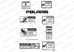 SNOWBLOWER - DECALS (700972) | SNOWBLOWER - DECALS (700972)