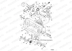 SNOWBLOWER - MAIN FRAME CHAIN 2879568 (B1RS00101 & Above) (700967) | SNOWBLOWER - MAIN FRAME CHAIN 2879568 (B1RS00101 & Above) (700967)