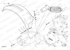 SOSPENSIONE POSTERIORE [MOD:M 1200S;XST:AUS]