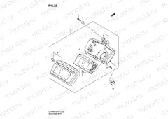 SPEEDOMETER (LT-A750XK8/XZK8/XK9/XZK9)