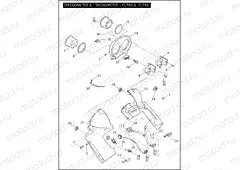 SPEEDOMETER & TACHOMETER - FLTRU & FLTRX