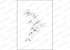 SPEEDOMETER & TACHOMETER - XR1200X