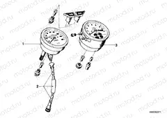 Speedometer/rev. counter