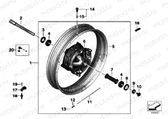 SPOKE WHEEL FRONT