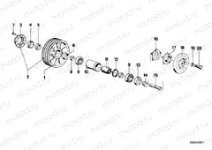 Spoke wheel-wheel hub