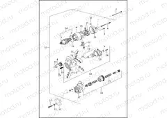 STARTER MOTOR - 1200 MODEL