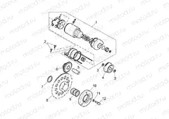 Starter motor