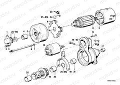 Starter single parts / Bosch
