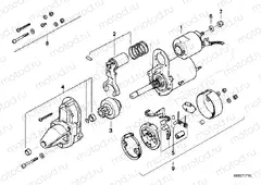 Starter single parts / D6RA15